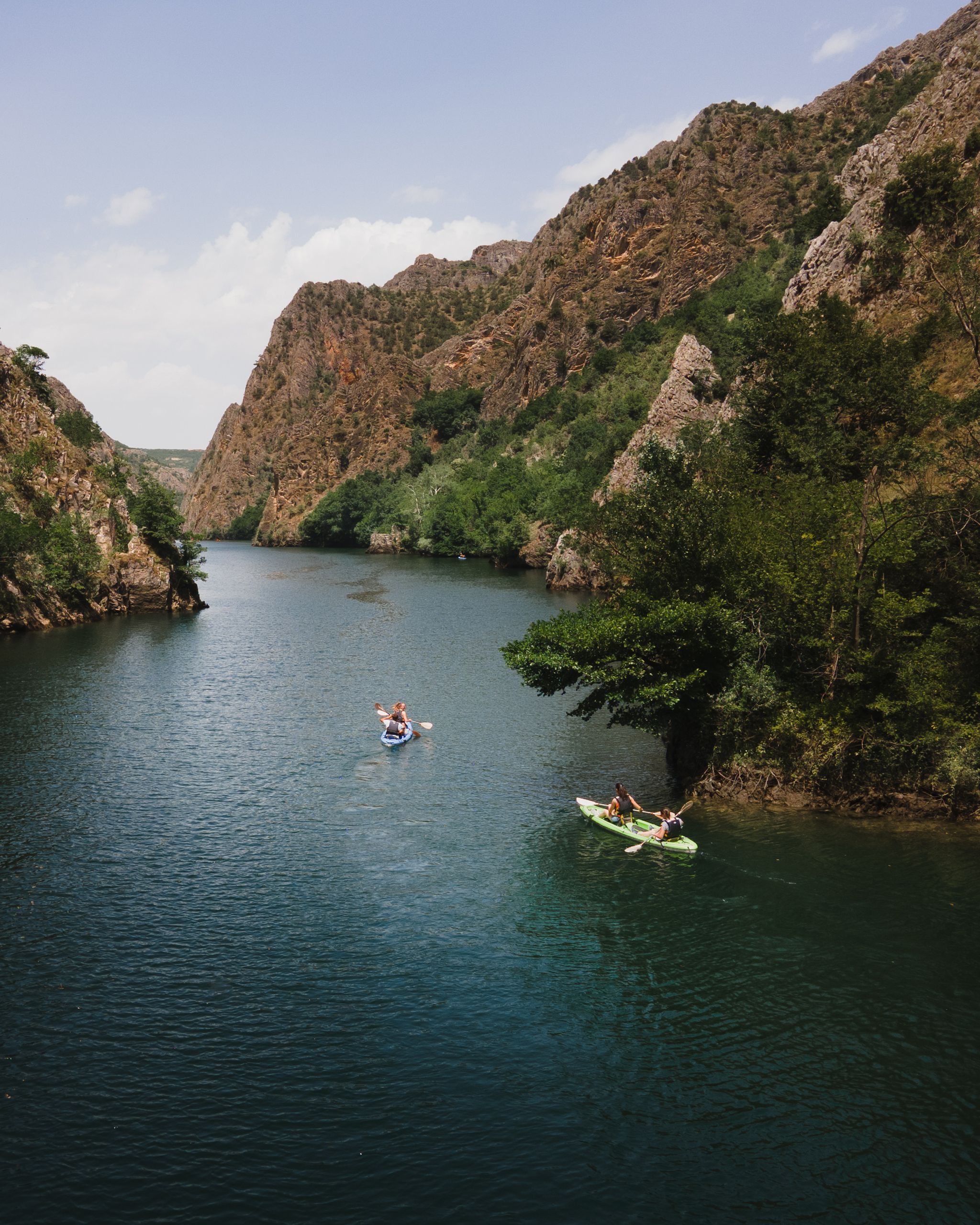 Descente en canoë-kayak au cœur des gorges du Chassezac